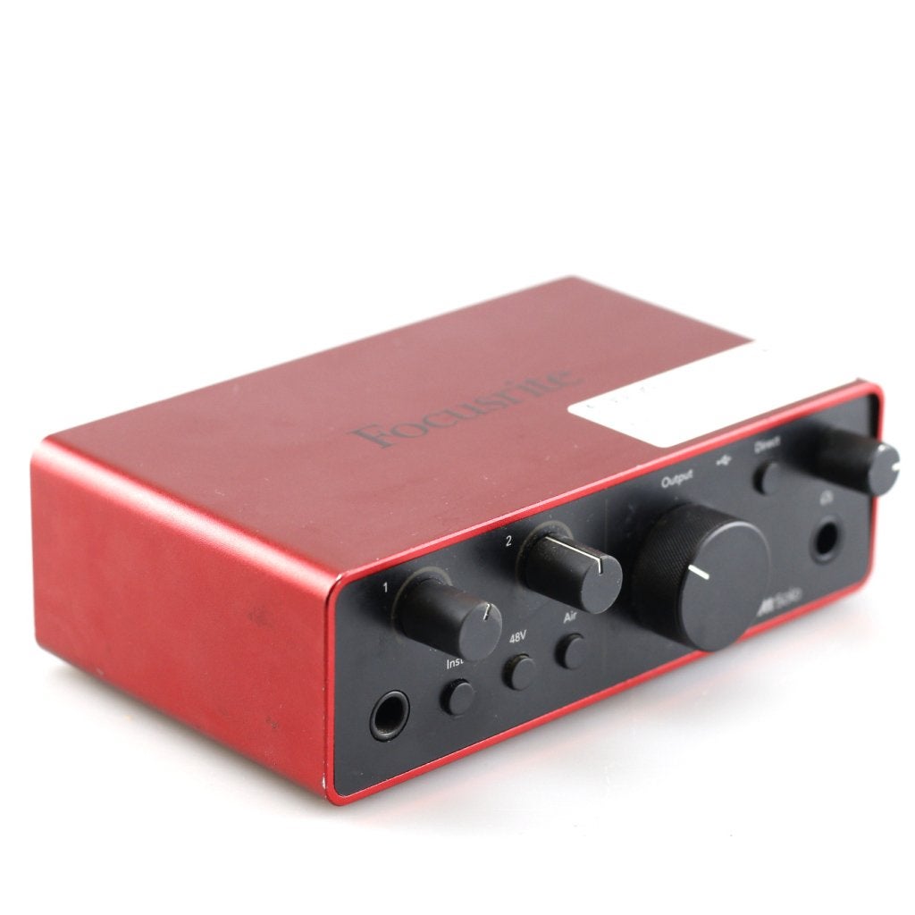 Focusrite Scarlett Solo 4th Gen Audio Interface, Focusrite, Zo goed als nieuw, https://support.focusrite.com/hc/nl/requests/new