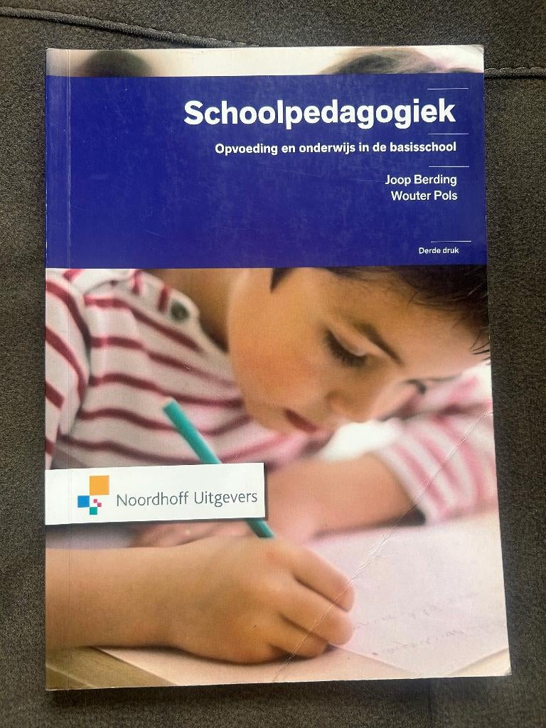 Schoolpedagogiek, Boeken, Studieboeken en Cursussen, Gelezen, Ophalen of Verzenden, WO, Noordhoff Uitgevers