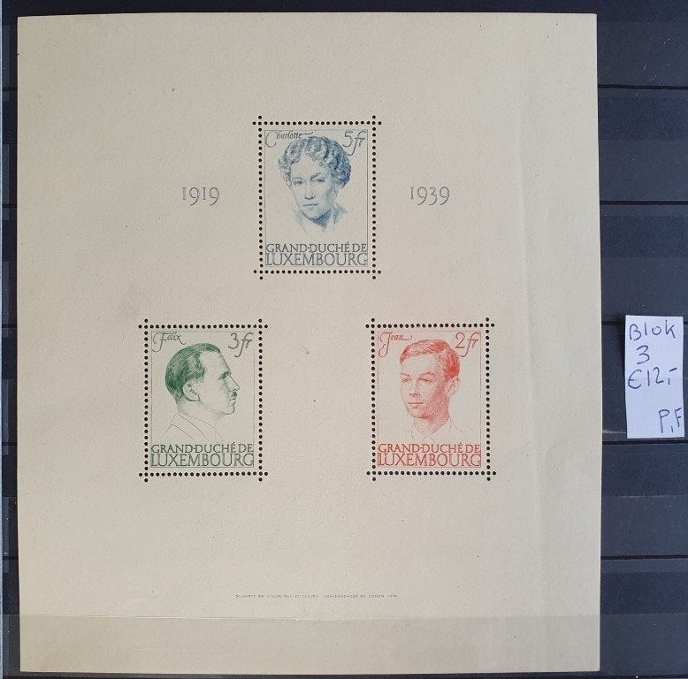 Luxemburg series en blokjes postfris  *8, Postzegels en Munten, Postzegels | Volle albums en Verzamelingen, Ophalen of Verzenden