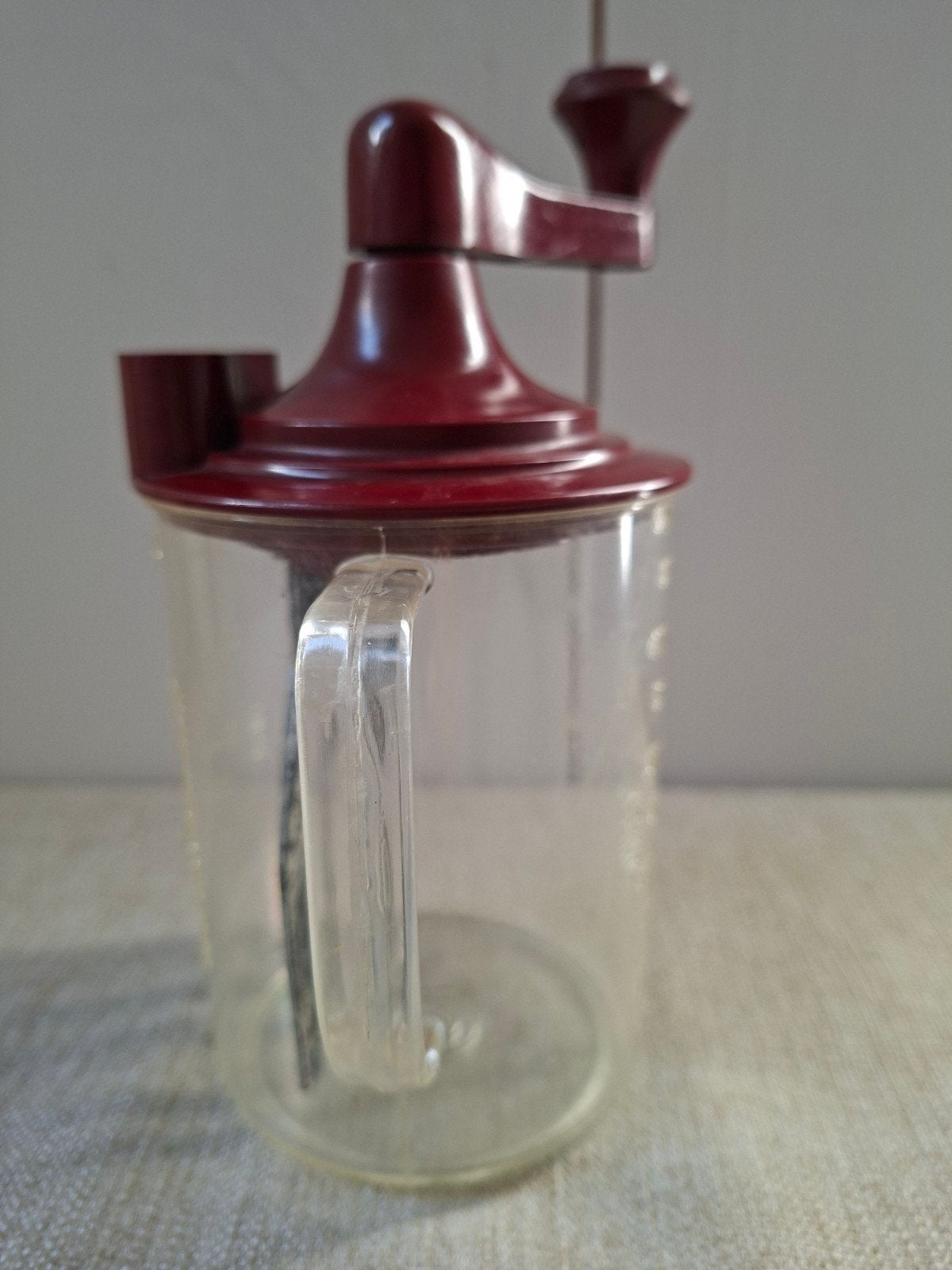 Vintage Handmixer met Maatbeker - Voor Huishoudelijk Gebruik, Ophalen of Verzenden