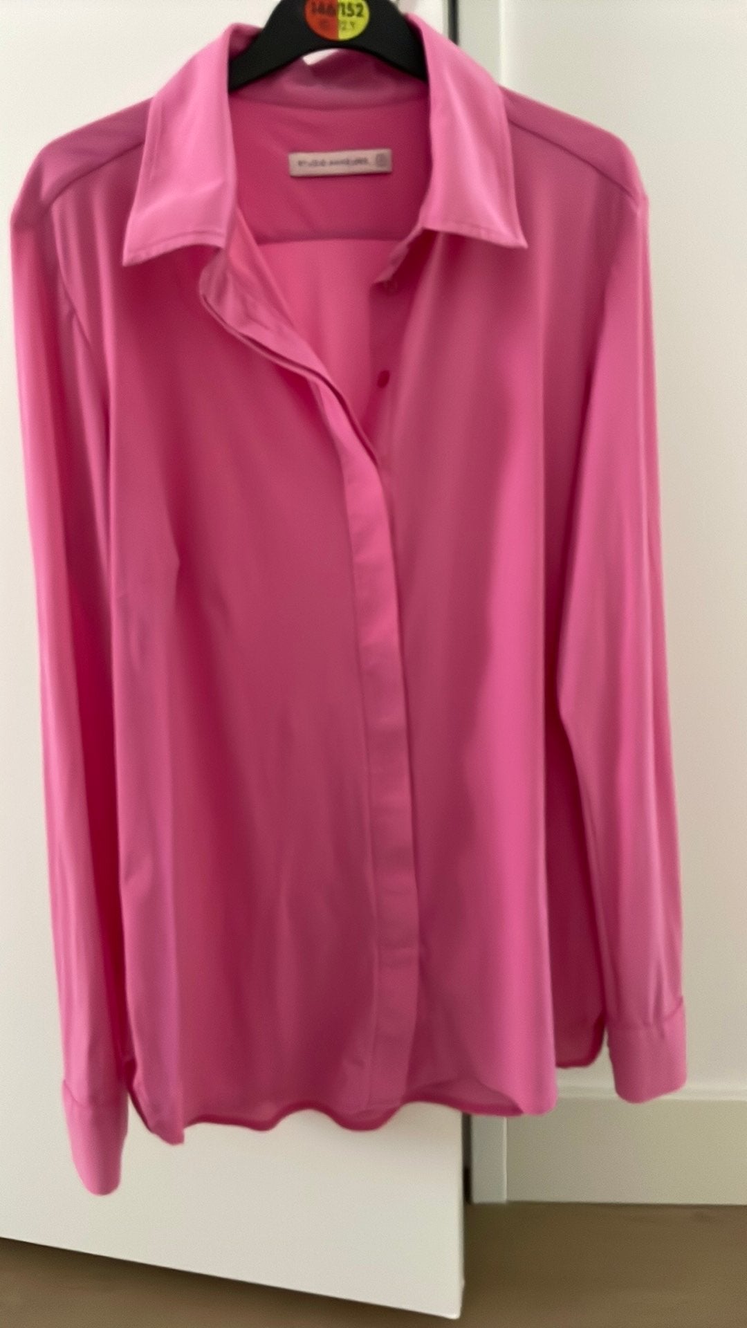 Mooie roze blouse van studio anneloes mt M, Ophalen of Verzenden, Zo goed als nieuw, Maat 38/40 (M), Roze