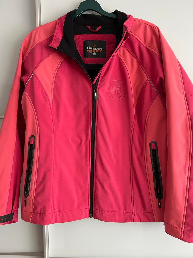Human Nature Softshell Jas XXL - Ideaal voor wandelen, Ophalen of Verzenden, Zo goed als nieuw, Maat 46/48 (XL) of groter, Roze
