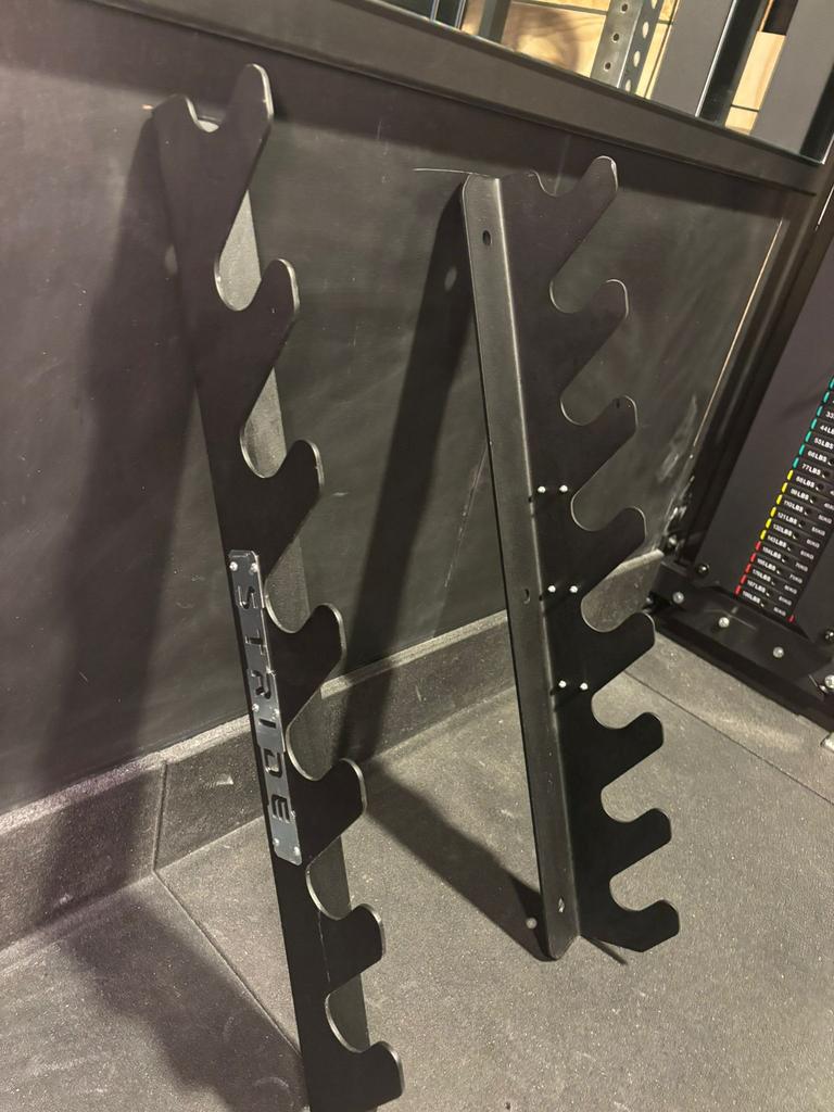 STRIDE Barbell Horizontal Gun Rack (for 8pcs), Ophalen of Verzenden, Zo goed als nieuw, Buik, Halterstangen