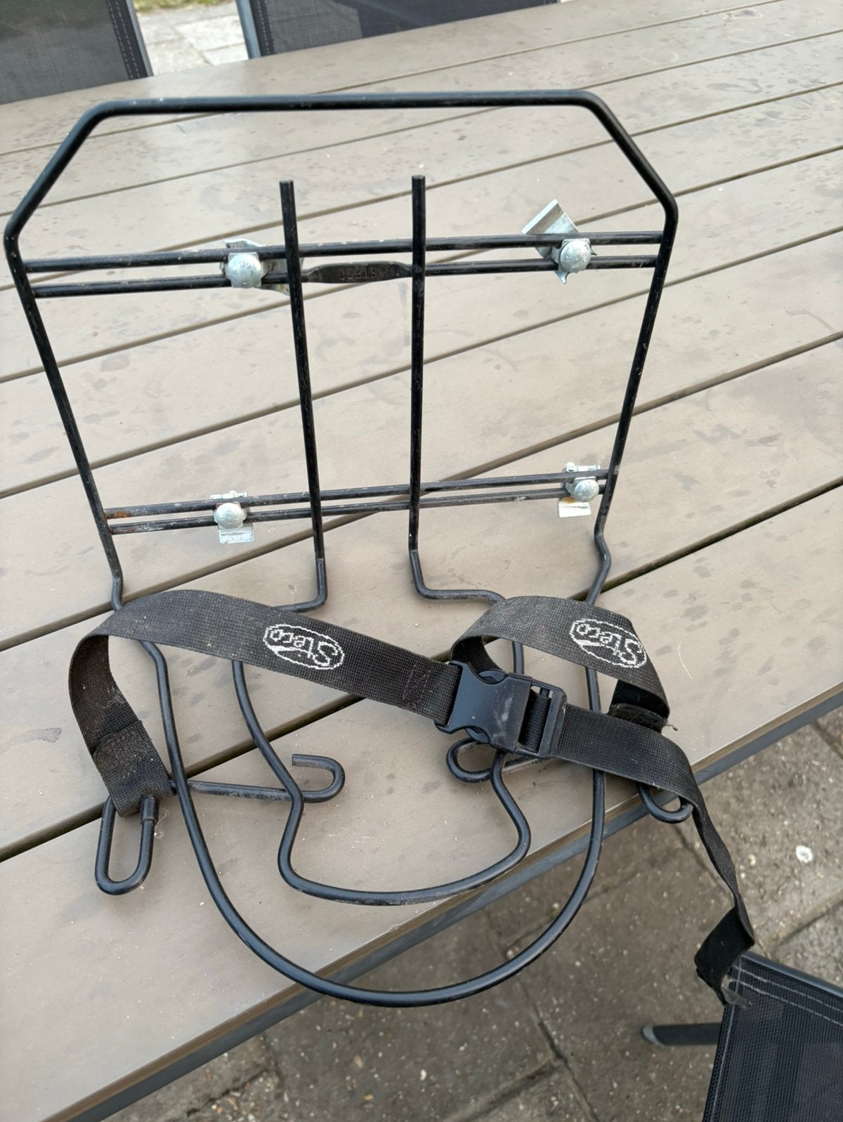 Steco Monkey Bagagedragerverbreder - Staal - 31cm, Ophalen, Gebruikt
