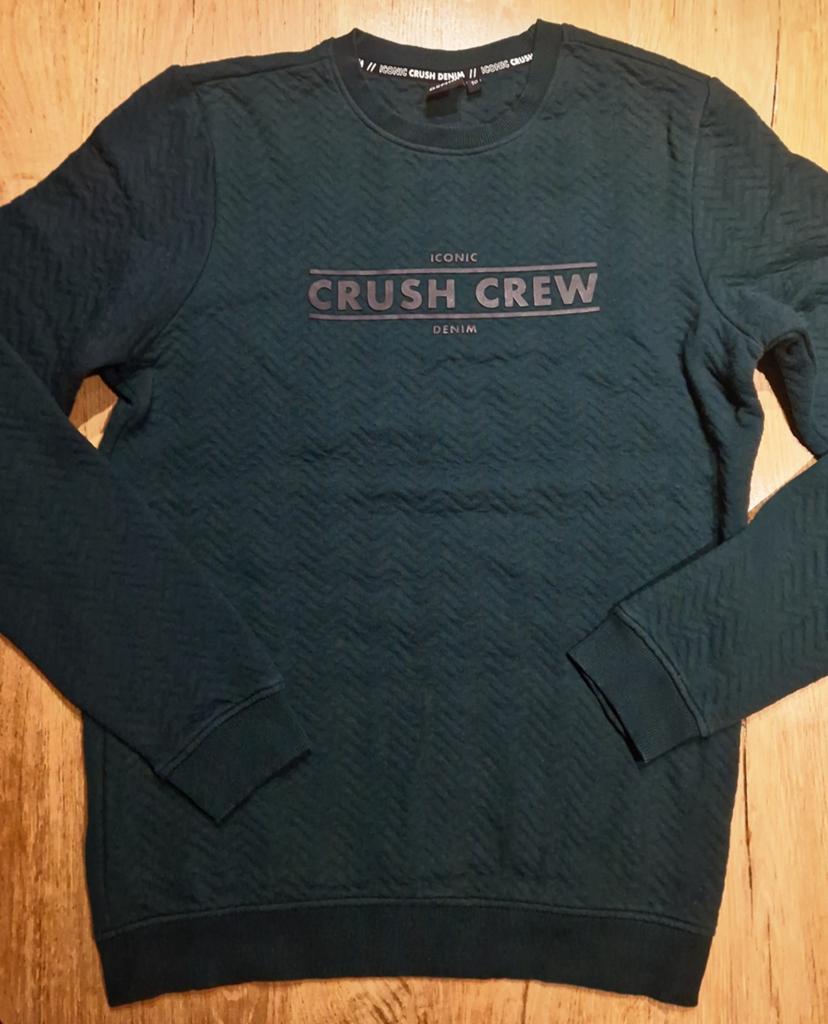 1 NIEUWE Crush Denim trui jongen (16 jaar = 176), Kinderen en Baby's, Kinderkleding | Maat 176, Trui of Vest, Nieuw, Ophalen of Verzenden