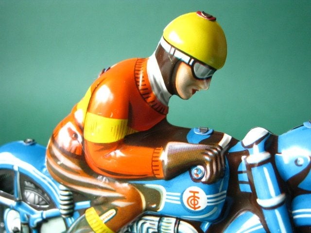 Tipp & Co blikken motorfiets Duitsland 1968, Antiek en Kunst, Ophalen of Verzenden