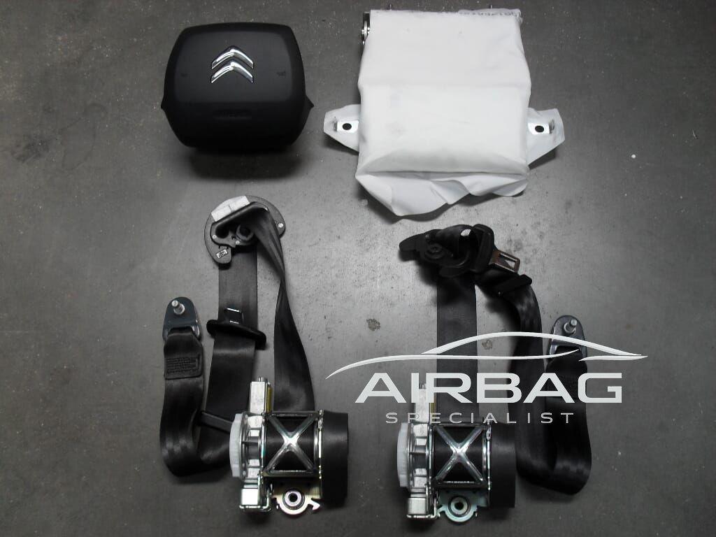 C4 Cactus Citroen airbag set gordels 2014+ 98012181ZD 981010, Gebruikt, -, Ophalen of Verzenden, -