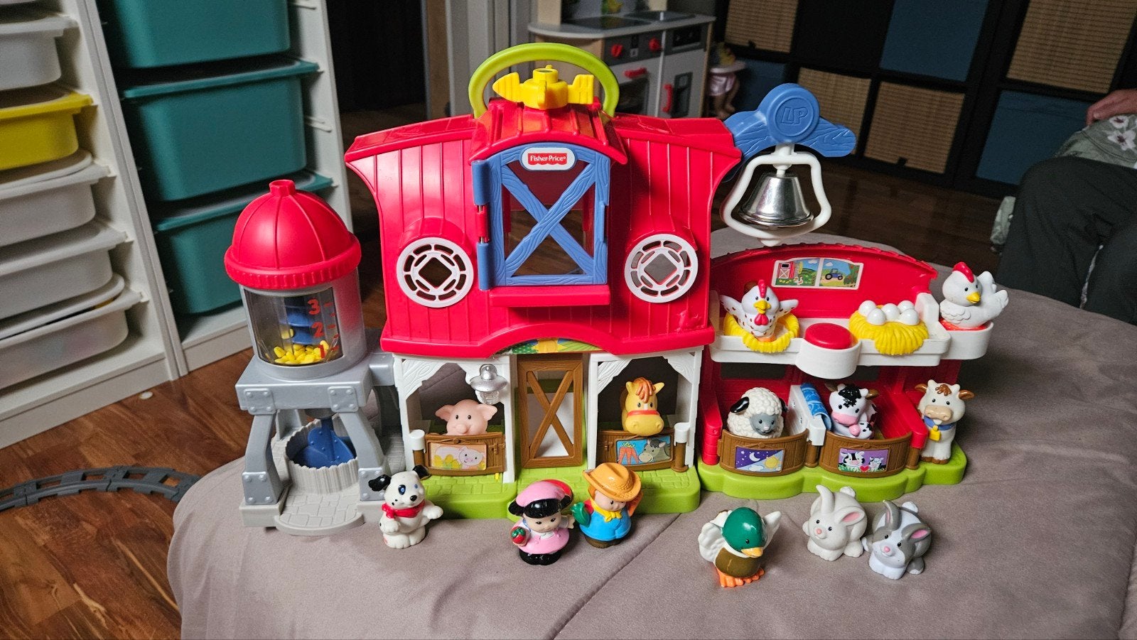 Fisher-Price Little People Boerderij met extra  Dieren, Ophalen, Zo goed als nieuw, Speelset
