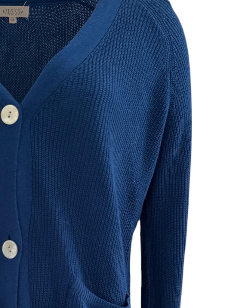 Zusss vest L, Blauw, Ophalen of Verzenden, Zo goed als nieuw