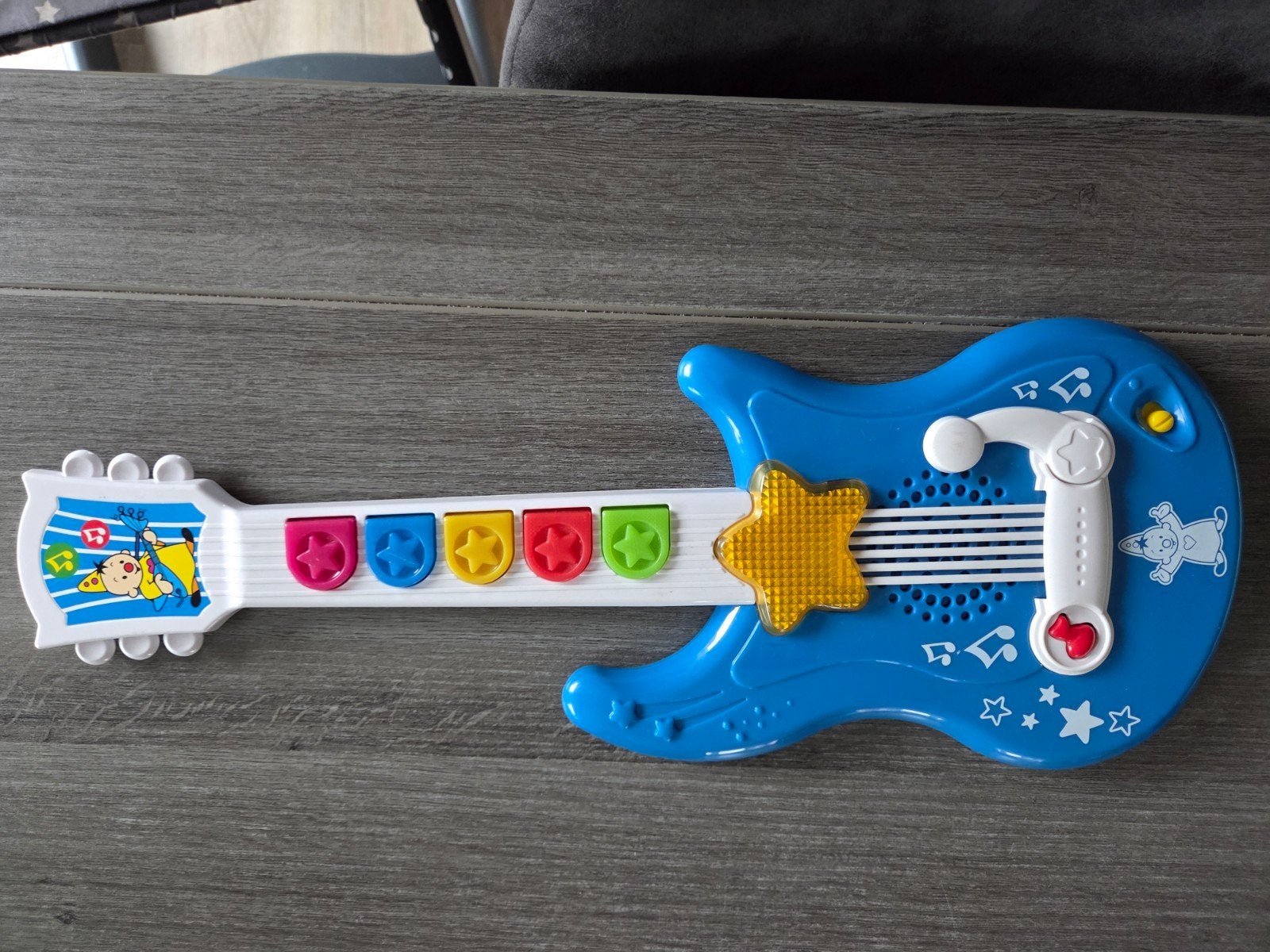 Bumba speelgoedgitaar met licht en geluid voor baby's, Ophalen, Zo goed als nieuw, Overige typen, Met licht