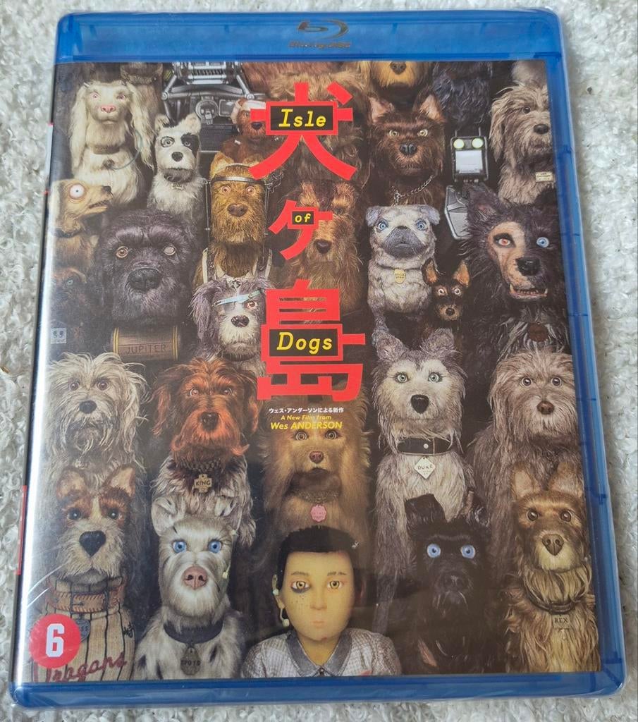 Blu-ray: Isle of Dogs (sealed), Cd's en Dvd's, Ophalen of Verzenden, Nieuw in verpakking, Tekenfilms en Animatie