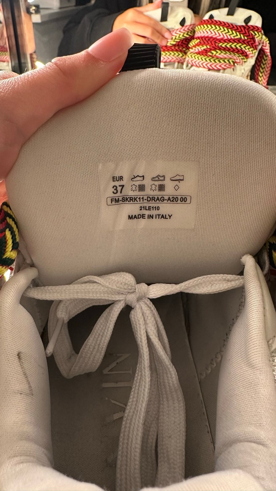 Lanvin Curb Sneakers Maat 37 - Zo goed als nieuw, Ophalen of Verzenden, Zo goed als nieuw, Overige kleuren, Sneakers of Gympen