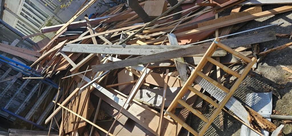 Gratis brandhout, Tuin en Terras, Haardhout, Minder dan 3 m³, Ophalen of Verzenden