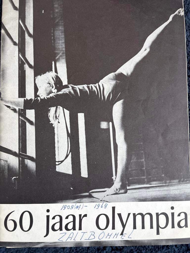 60 jaar Olympia Zaltbommel - Feestprogramma 1969, Ophalen of Verzenden