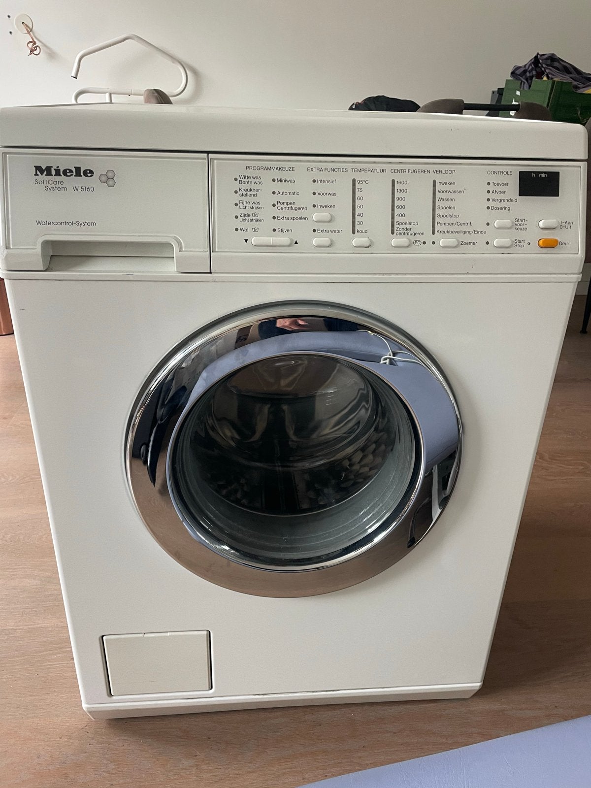 Miele W 5160 SoftCare System Wasmachine - goed werkend!, Ophalen, Gebruikt, Voorlader, 85 tot 90 cm