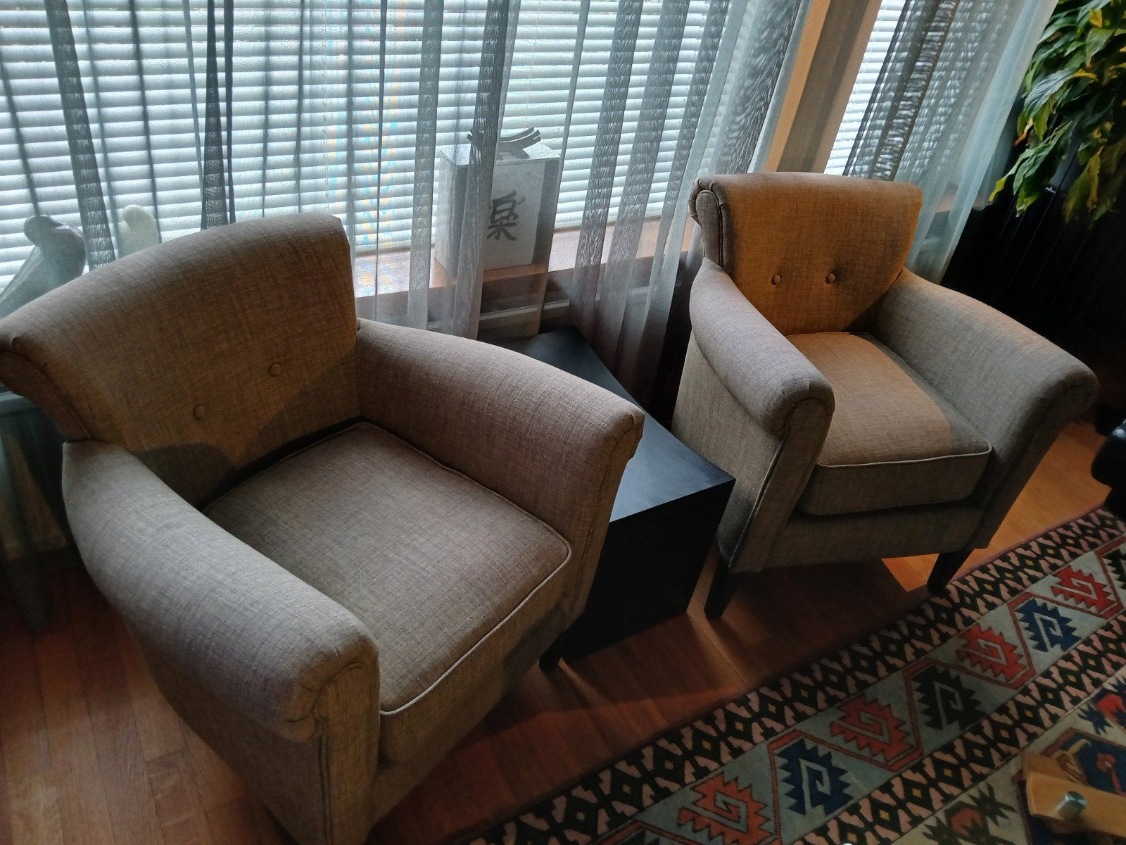 2 klassieke chique landhuis fauteuils Engelse stijl, Antiek en Kunst, Ophalen