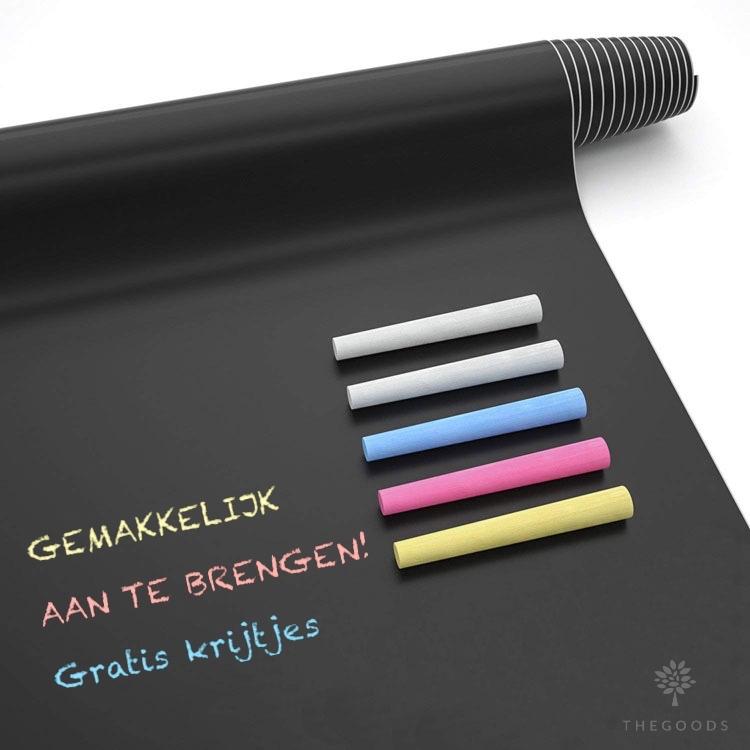 Partij Krijtbord Sticker - Blackboard  - 200x60 cm, Ophalen of Verzenden, Nieuw