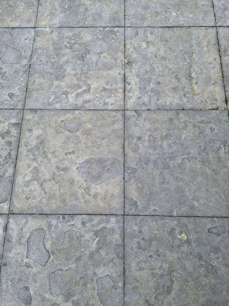 Keramische buitentegels, >35 m2, natuursteenlook, 60x60x2,5, Tuin en Terras, Ophalen, Gebruikt, Keramiek, 10 m² of meer