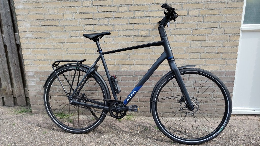 Koga F3 8.0 rigid vulcan black, Ophalen, 28 inch, 10 tot 15 versnellingen, .