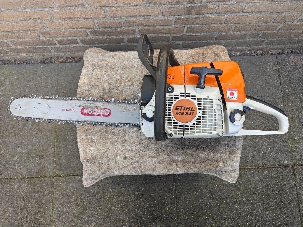 Stihl MS341  professionele motorzaag - kettingzaag, Ophalen, Gebruikt