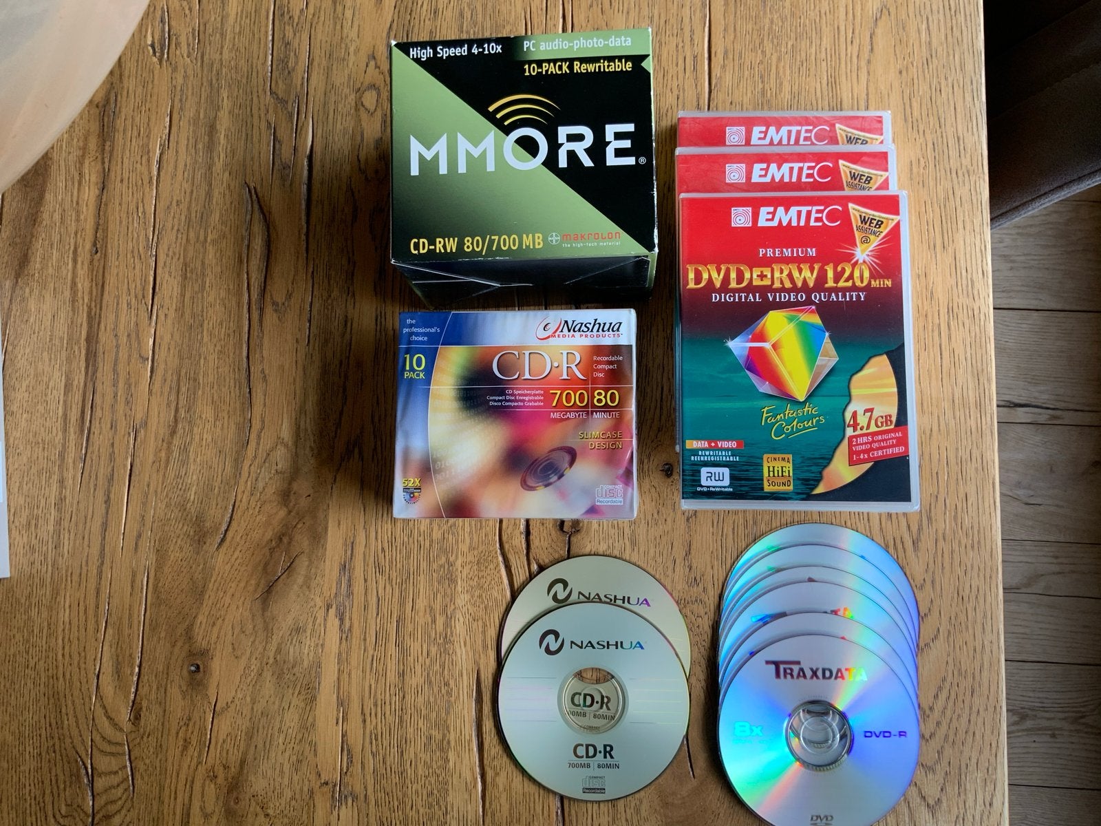 Diverse CD-R, CD-RW en DVD-RW schijven - Nieuw., Computers en Software, Ophalen of Verzenden, Nieuw, Cd, Herschrijfbaar