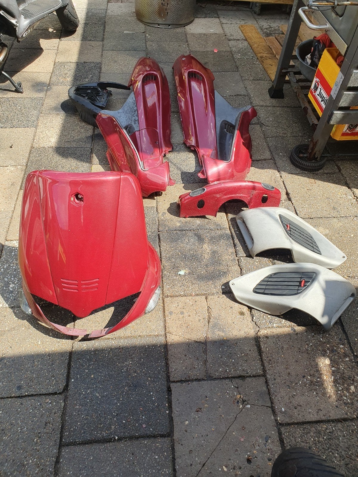 Te koop gilera runner kappen setje, Ophalen, Zo goed als nieuw, Kap, Overige merken