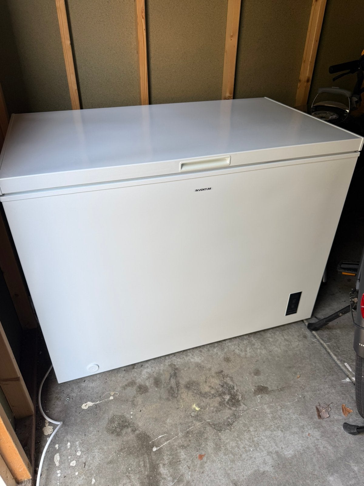 Inventum VK1122W, Vrieskist, Zo goed als nieuw, Vrijstaand, 90 cm of meer