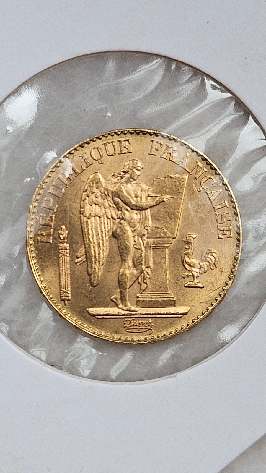 Gouden 20 francs 1898, Ophalen of Verzenden, Frankrijk, Goud