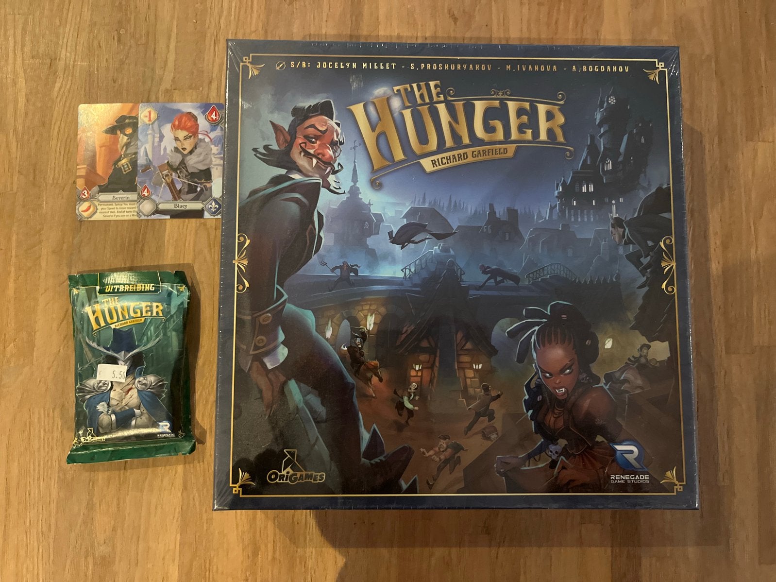 The Hunger bordspel + uitbreiding en promo’s, Ophalen of Verzenden, Nieuw