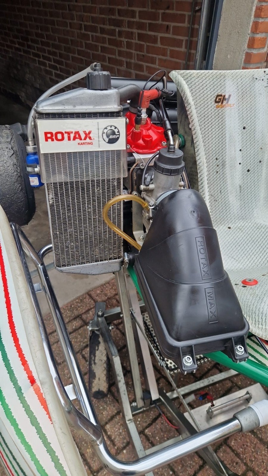 Rotax Max EVO II Junior motorblok, Ophalen, Gebruikt, Onderdelen Kart