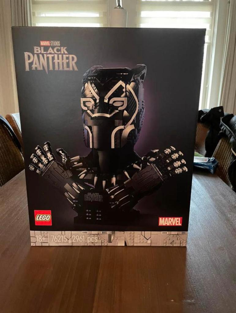 LEGO Marvel Black Panther Buste 76215 - Nieuw in doos, Kinderen en Baby's, Speelgoed | Duplo en Lego, Nieuw, Lego, Complete set