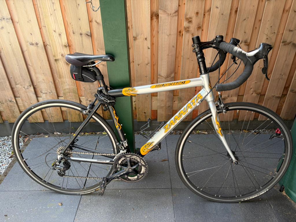 Racefiets Zanatta Elite Performance - met nieuwe banden, Gebruikt, 26 inch, Velgrem, Aluminium