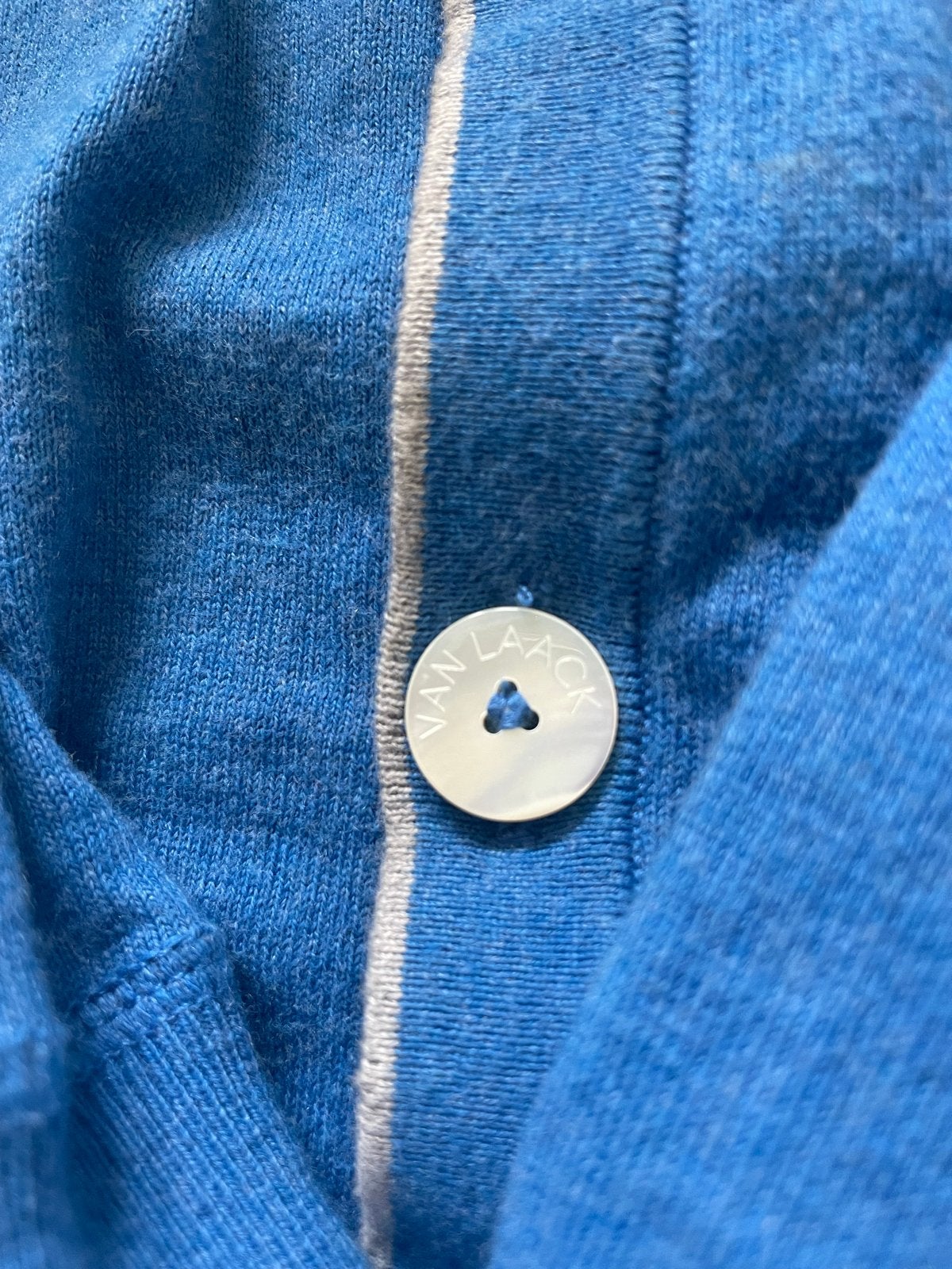 Van Laack heren vest - Blauw - Maat XL, Ophalen of Verzenden, Zo goed als nieuw, Maat 56/58 (XL), Blauw