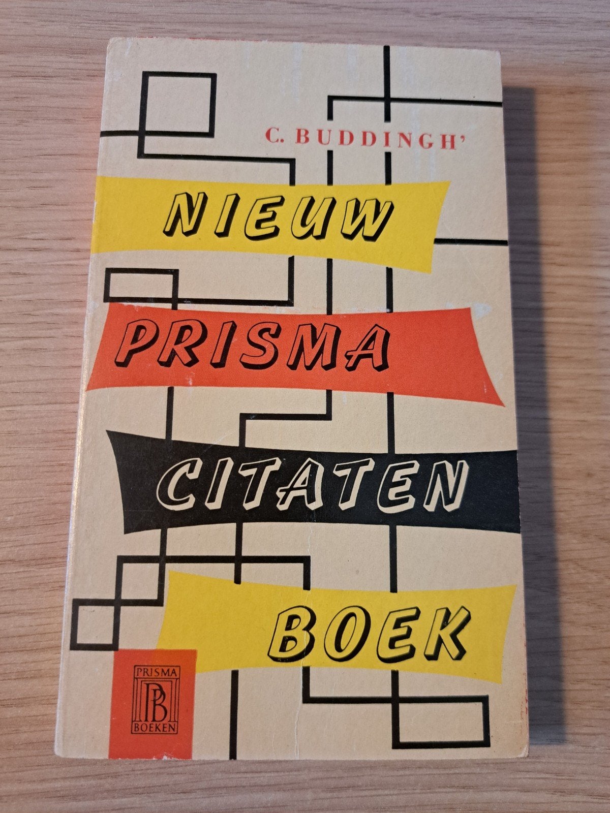 Nieuw Prisma Citaten Boek - C. Buddingh', Ophalen of Verzenden, Gelezen, C. Buddingh', Nederland
