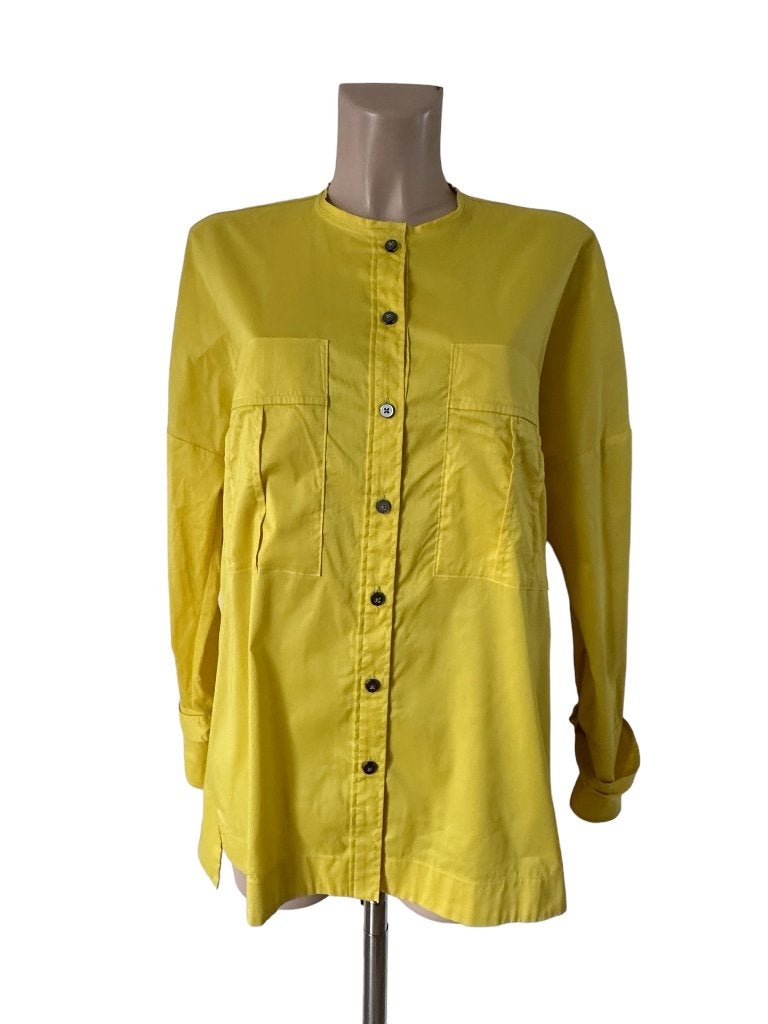 Marc Cain blouse L, Geel, Ophalen of Verzenden, Zo goed als nieuw