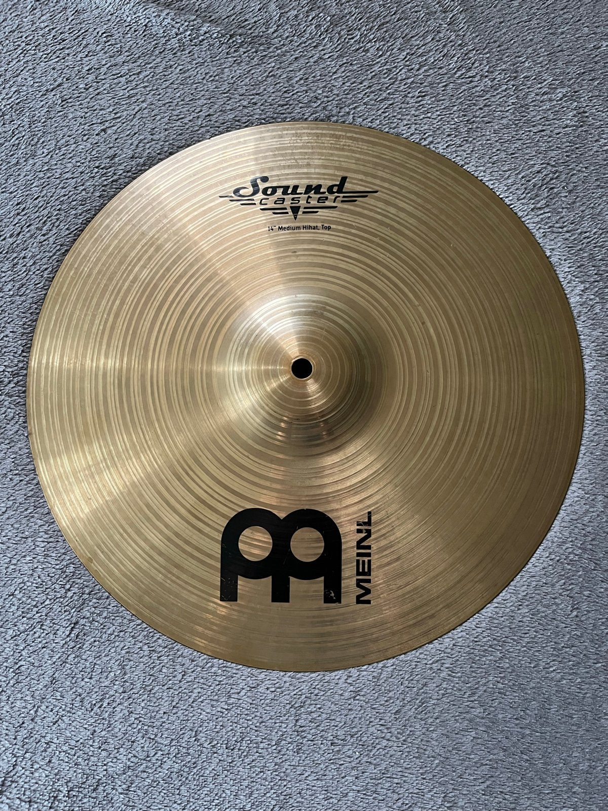 Hi-hat 14 inch Meinl Soundcaster Medium, Ophalen, Zo goed als nieuw, Overige merken