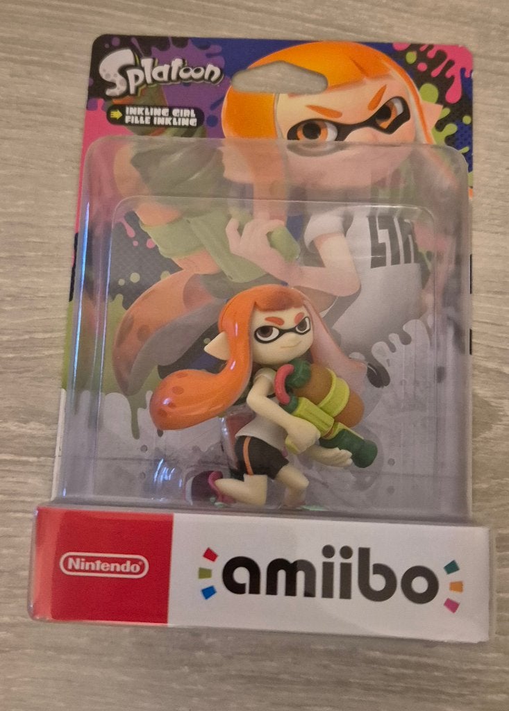 Splatoon Amiibo Inkling Girl (Orange), Ophalen of Verzenden, Nieuw