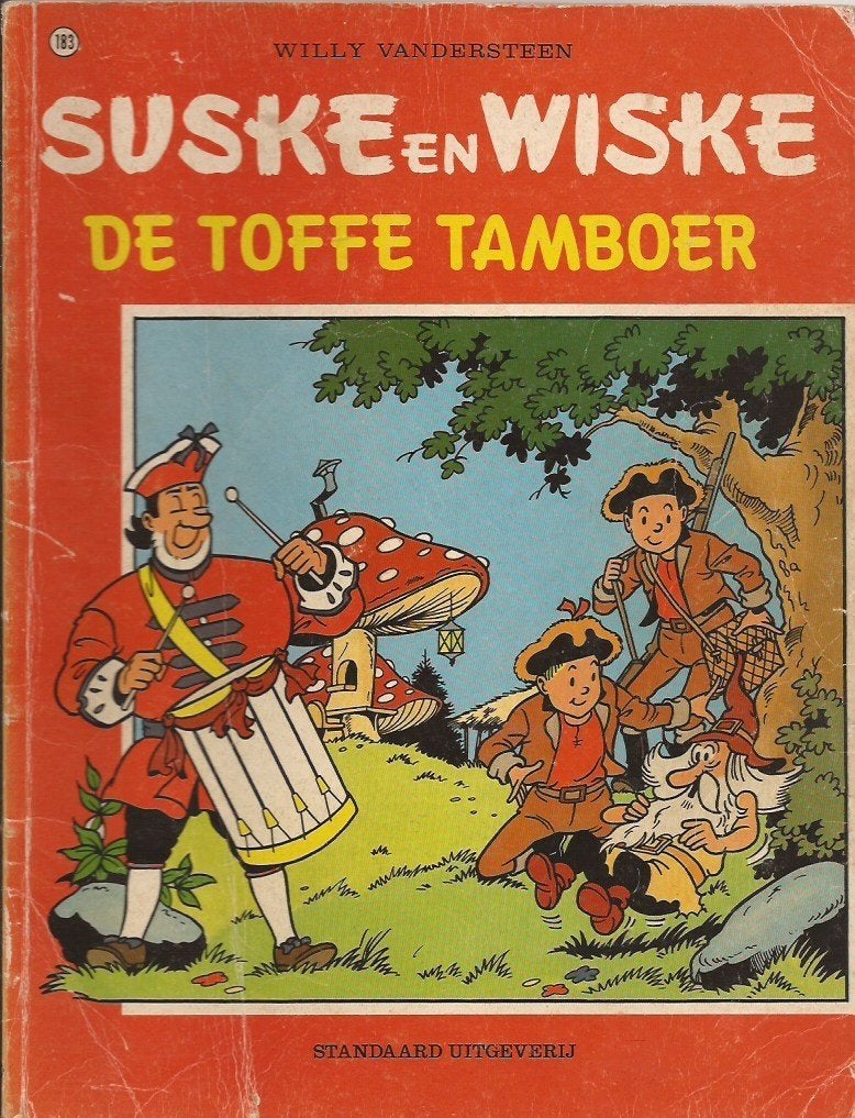 5x Suske en Wiske nrs.183-187-187-189-191, Gelezen, Willy Vandersteen e.a., Ophalen of Verzenden, Meerdere stripboeken
