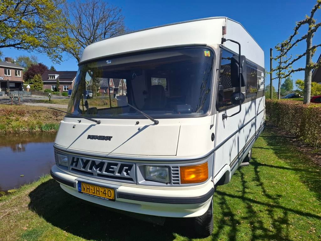 Hymer B 564 Peugeot J5 met turbo 95 pk, Caravans en Kamperen, Campers, Integraal, Chemisch toilet, Treinzit, Particulier