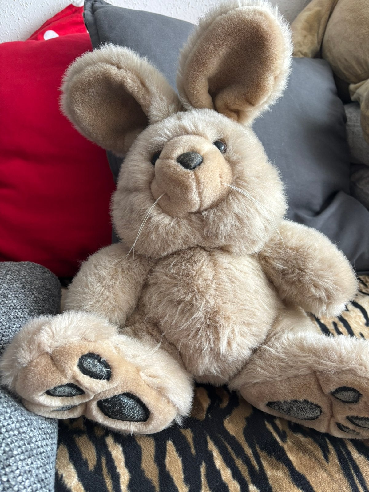 Leuke knuffel konijn, Ophalen, Zo goed als nieuw