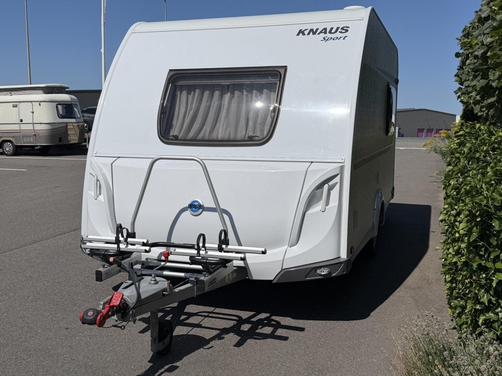 Knaus Sport 400 QB Mover,losse luifel,Enduro fietsendrager, Bedrijf, Treinzit, 750 - 1000 kg, 4 tot 5 meter