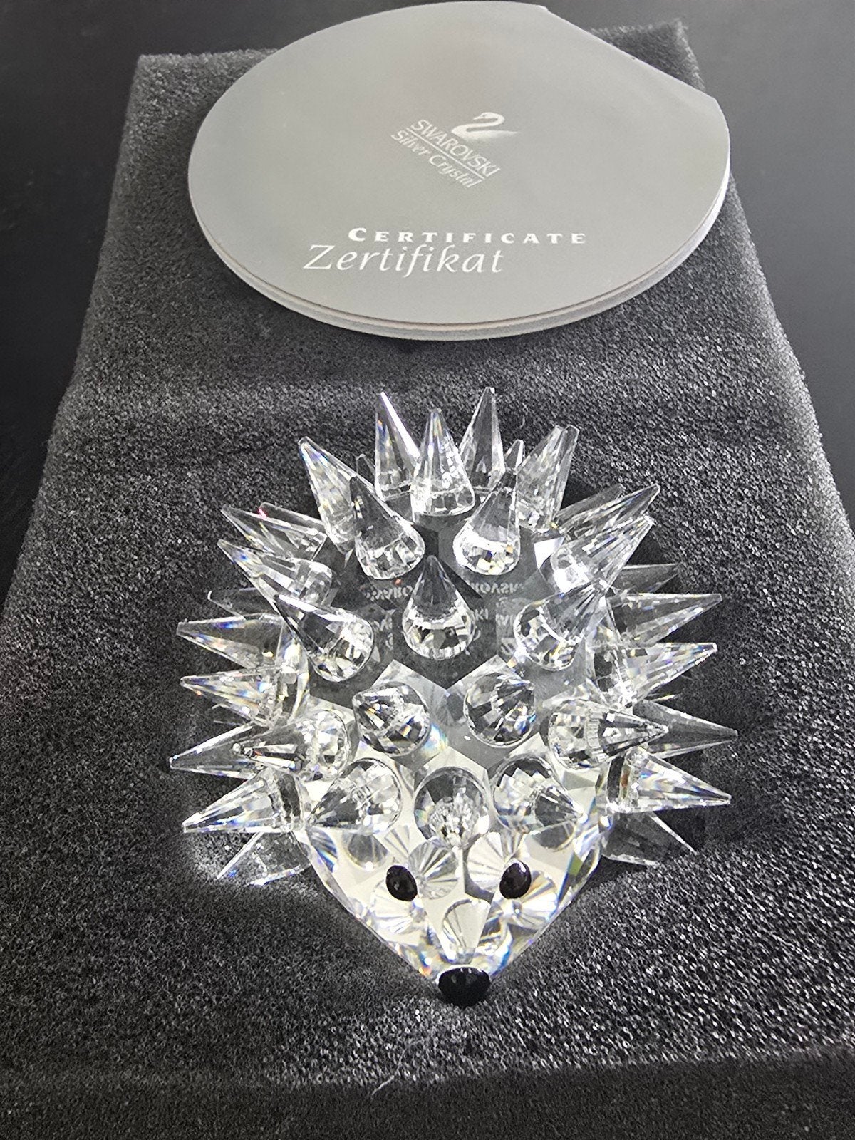 Swarovski Egel Figuurtje -, Ophalen of Verzenden, Zo goed als nieuw, Figuurtje