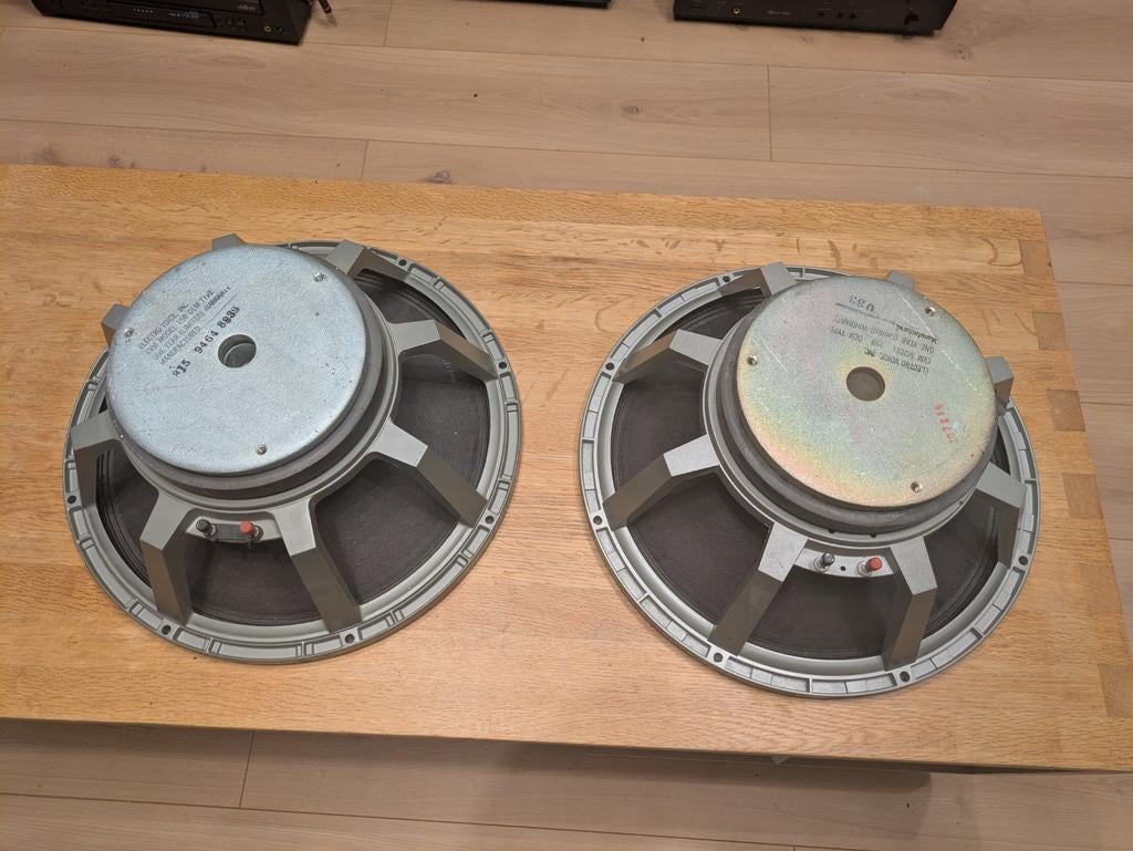 Electro-Voice EVM-15B met Pro-Line (400W) recone, Overige merken, Overige typen, Refurbished, Ophalen of Verzenden