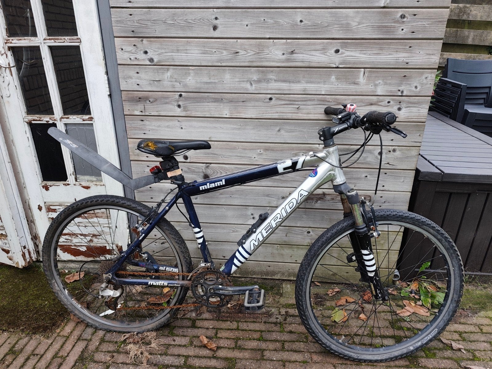 Merida Miami Mountainbike | Opknapper, Gebruikt, Velgrem, Meer dan 20 versnellingen, 53 tot 57 cm