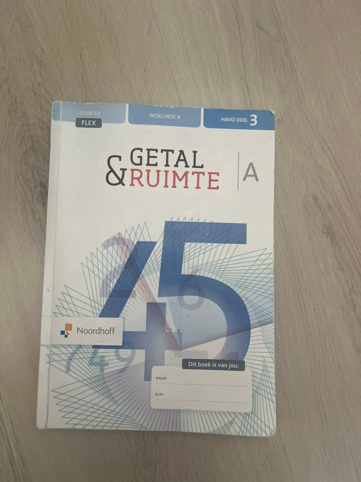 Wiskunde A Havo boek, Boeken, Verzenden, Zo goed als nieuw, Overige onderwerpen