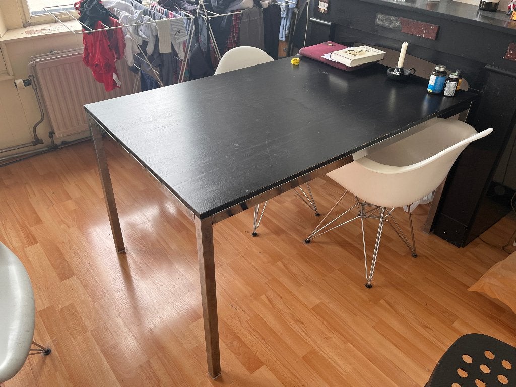 GRATIS tafel, Huis en Inrichting, Ophalen, Gebruikt, Rechthoekig, 50 tot 100 cm
