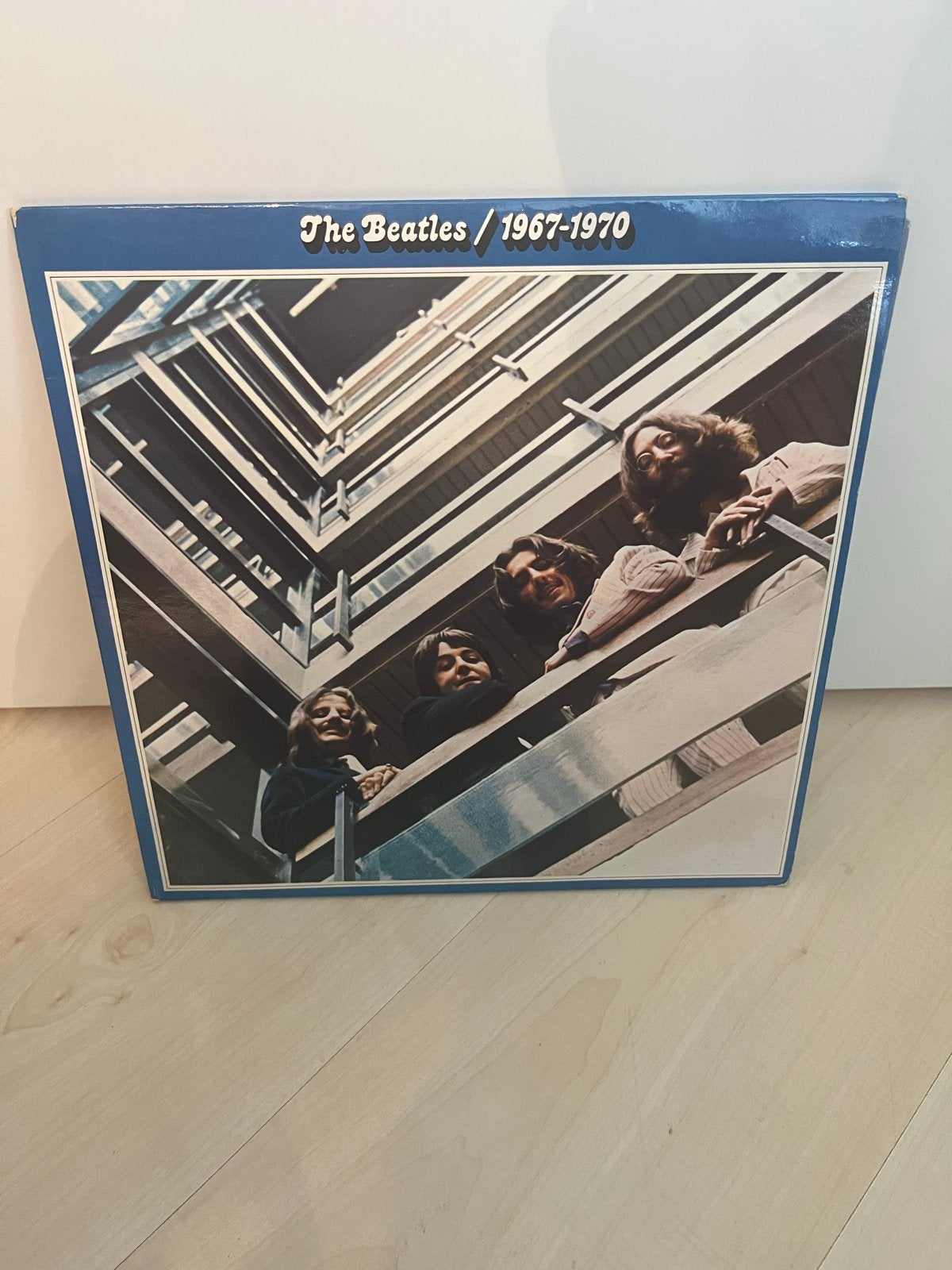 The Beatles - 1967-1970 (Blue Album) Dubbel-LP, Cd's en Dvd's, Vinyl | Pop, Gebruikt, Pop, Ophalen of Verzenden, Complilatie