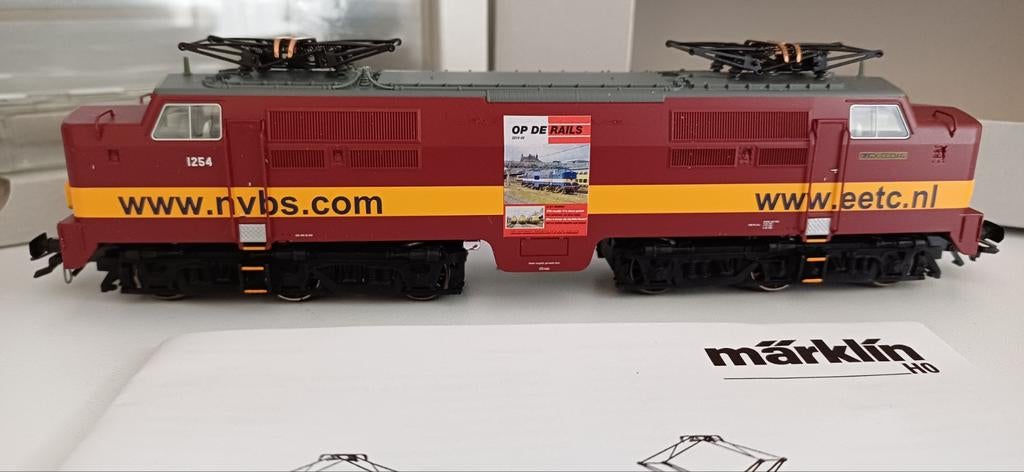 Märklin 37125 H0 Elektrische locomotief EETC 1254 vol geluid, Wisselstroom, Locomotief, Ophalen of Verzenden, Märklin