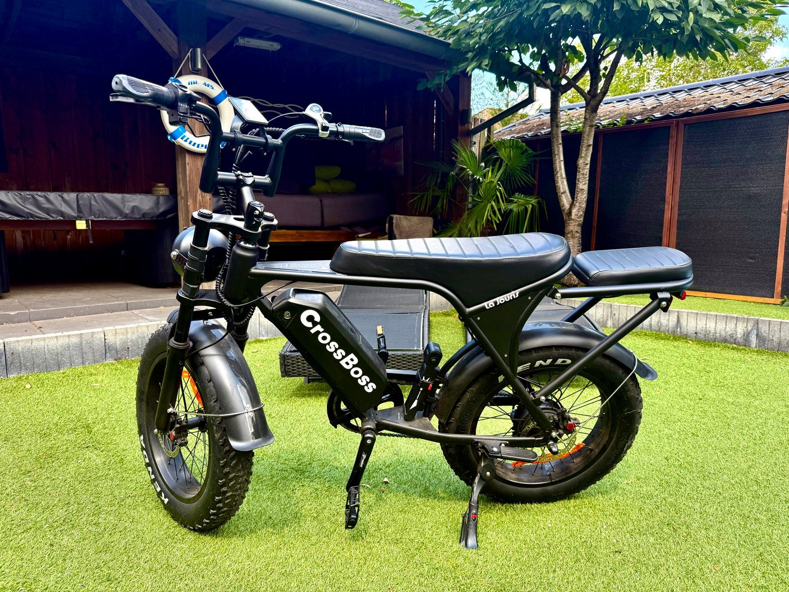 CrossBoss E-bike - Zo goed als nieuw, slechts 713 km!, Zo goed als nieuw, 51 tot 55 cm, 50 km per accu of meer, Ophalen