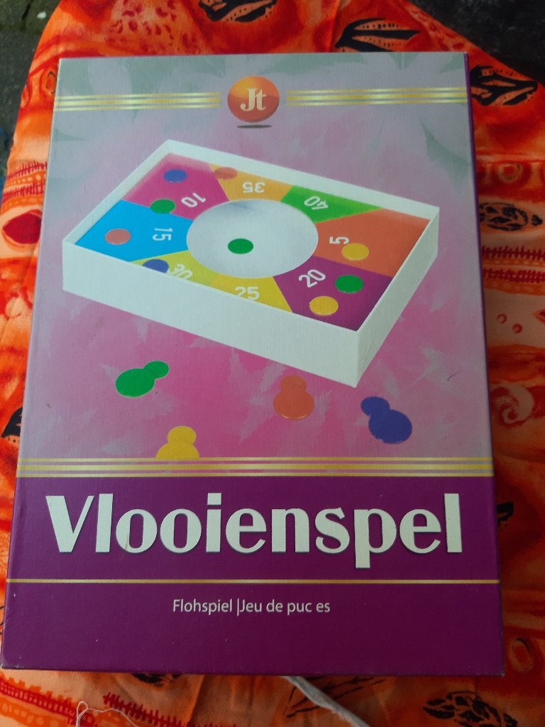 Vlooienspel / Flohspiel / Jeu de puces (Flea Game) The Ned., Een of twee spelers, Ophalen, Zo goed als nieuw, Reisspel